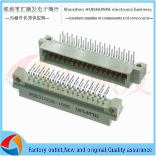 European socket 232 curved needle male seat 2*16P 32P 9001-35321C00A 2.54MM connector