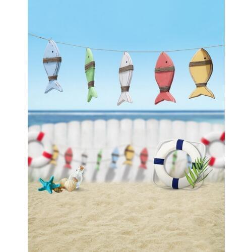 LIFE MAGIC BOX Photography Backdrops Kids Model Fish Background For A Photo S-2272
