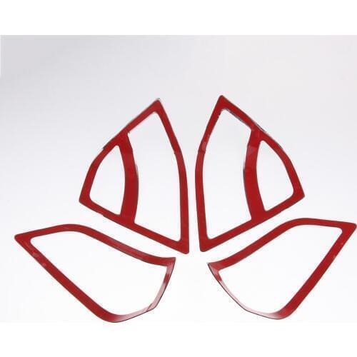 Chrome Saddle Bag Tail Light Accents For Goldwing GL1800 2001-2005