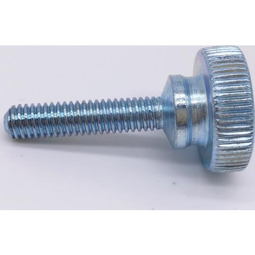 M5x20 Thumb Screws Knurled Head With Should Bolts Metric Zinc Plated Pack 50