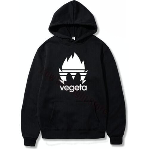 Omnitee Funny Hoodies Men Vegeta Cartoon Anime women Sweatshirt hoody Tops