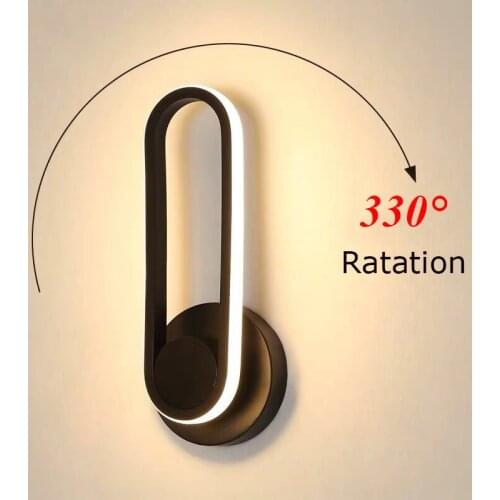 LED Modern Nordic Wall Lamp for Bedroom Indoor Lighting Office Study Bedside Wall Light Decorative Home Lamps Living Room Decor