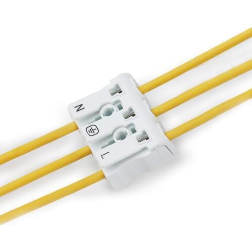 Connectors Electrical Cable Clamp Terminal Block Connector LED Strip Light Quick Wire Connecting 0.75-2.5 square hard wire