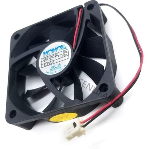 Genuine new for G6015H12D DC12V 0.130A 2pin 2wire 6015 60X60X15MM Cooling Fan
