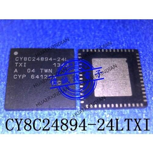 1Pieces new Original CY8C24894-24LTXI CY8C24894-24L QFN56 In stock real picture