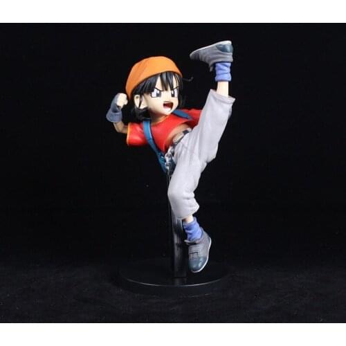 17CM Classic Anime Dragon Ball Character Doll Decoration Model Pan Action Humanoid Color Box Children Christmas Gift Accessories