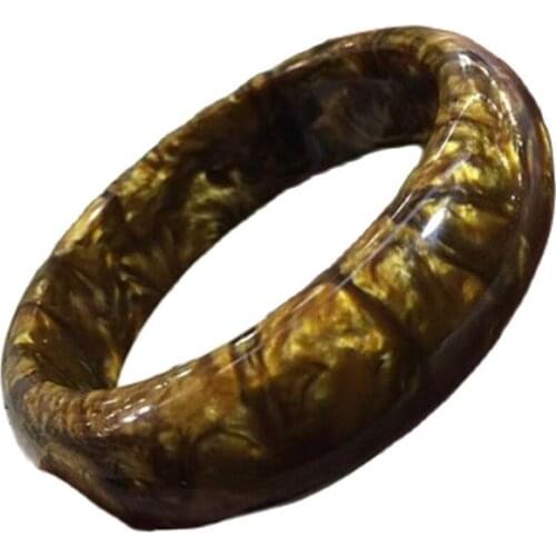 China Handmade natural golden silk and sea willow Bracelet