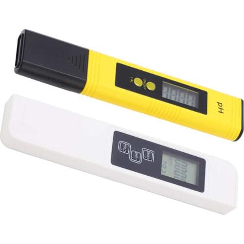 PH Meter Water Quality Test Pen Quick To Read with PH Powder for Swimming Pool for Aquaculture
