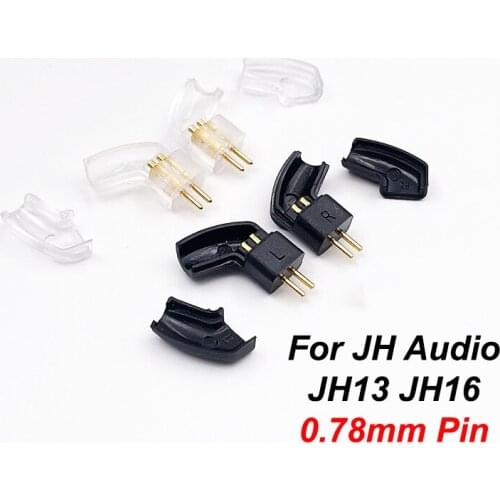 For JH Audio JH13 JH16 IEM Earphones Cable DIY 0.78mm Pin Gold Plated Pin Earphones DIY