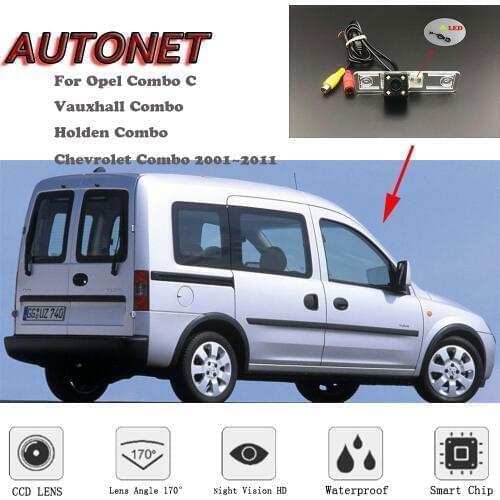 AUTONET HD Night Vision Backup Rear View camera For Opel Combo C Vauxhall Combo Holden Combo Chevrolet Combo 2001~2011