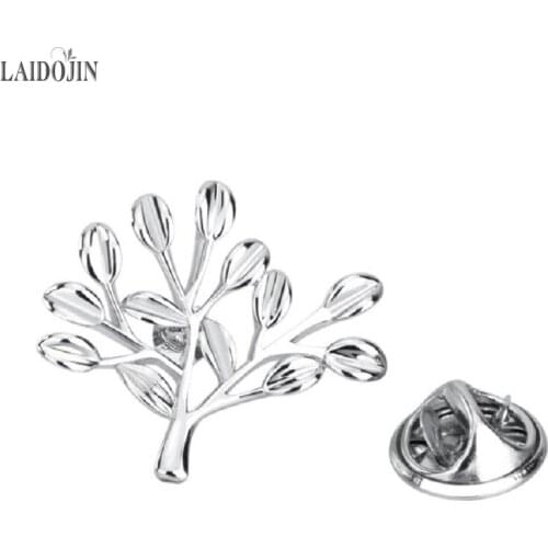LAIDOJIN Cute Men Life Tree Brooches Christmas Tree Jewelry gifts Tree Of Life Suits Accessories Clothes for womens Brooch