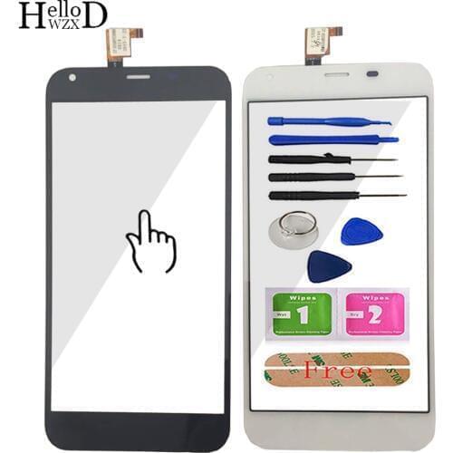 Mobile Phone Touchglass For Ark Benefit M7 Ark M7 Front Touch Screen Glass Digitizer Panel Front Glass Sensor Tools Adhesive
