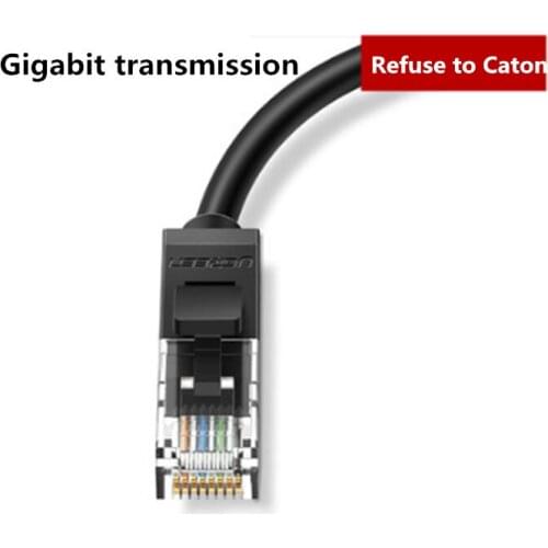 Network cable home super 6 six gigabit flat 10 router computer broadband five 5 high speed network 20 m 15