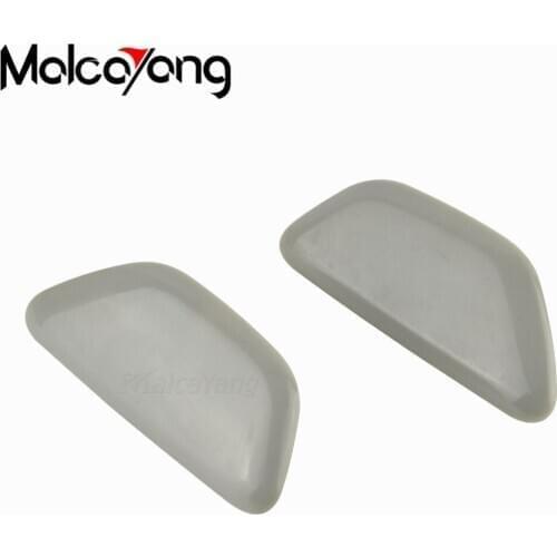 Left Right Side Car Headlight Cleaning Washer Spray Nozzle Jet Cover Caps KB8M-518H1 KB8M-518G1 For Mazda CX-5 KF 2017 2018