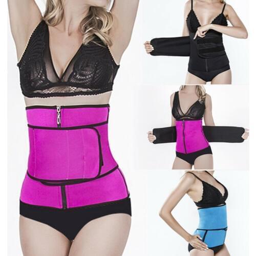 Imcute 2020 XXXL Women Sweat Body Suit Sweat Shaper Premium Waist Trimmer Waist Trainer Corset Shapewear Slimming Vest Underbust
