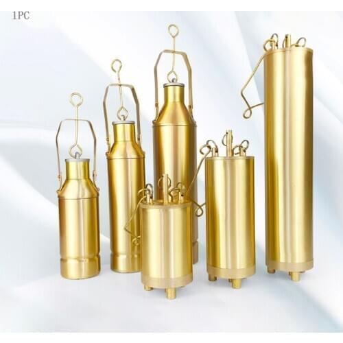 Aggravated oil sampler for collect oil from the upper and middle parts of the tubing mcfarland oil sampler