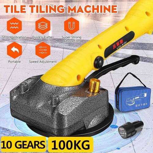 1000W Wireless Tile Installation Portable Smart Tile Tiler Floor Vitero Wall Tile Vibration Machine Brick Wall Tile