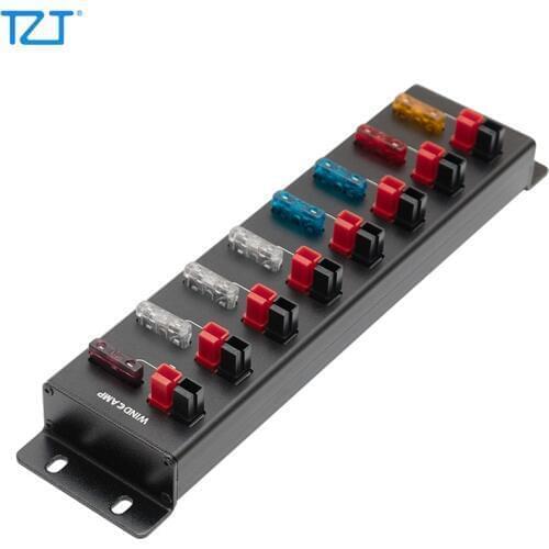 TZT 8-Port Powerpole Splitter Distributor Anderson Powerpole Screw Fixing For Shortwave Radios AP-8S