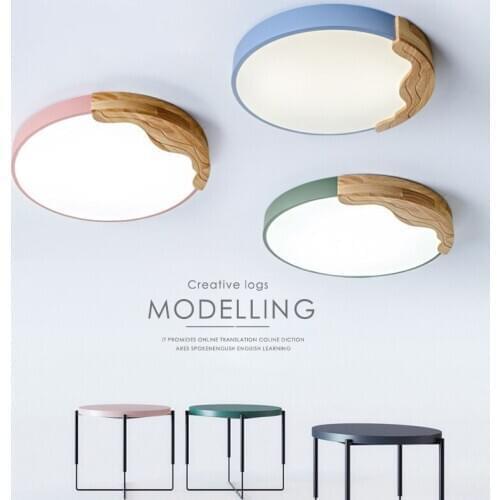 Acylic Ceiling Lights Square Rings For Living Room Bedroom Home AC85-265V Modern Led Ceiling Lamp Fixtures lustre plafonnier