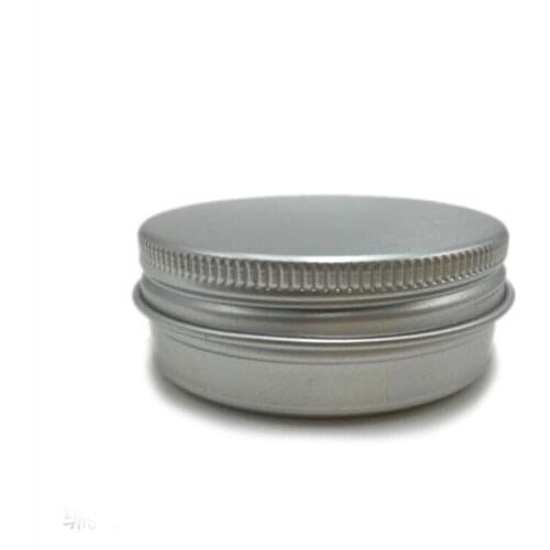 High Grade Aluminum Jars 30ml Refillable Face Cream Jars Lotion Pots Screw Top Metal Lip Balm Tin Can Makeup Accessory 50pcs/lot