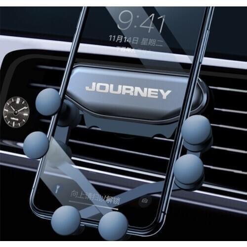 Car Phone Holder Air Vent Mount Mobile Cell Stand GPS Support phone holder clip For DODGE JOURNEY Car Styling Accessories