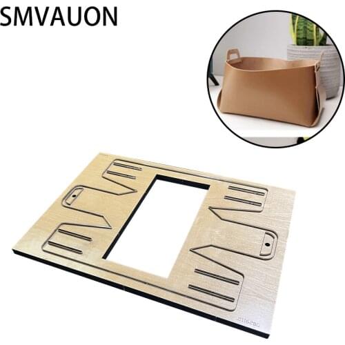 Diy Storage Basket Wood Die Cutting Handmade Steel Suitable For Common Die-cutting Machines In The Market