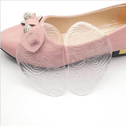 Women Flat Feet Orthotic Arch Support Gel Pads Non-Slip Pain Relief Shoes Insoles High Heels Silicone Gel Forefoot Gel Pads
