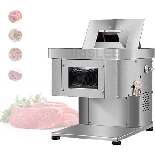 Electric Meat Slicing Machine Fully Automatic Shred Slicer Dicing Meat Machine Electric Vegetable Cutter Grinder