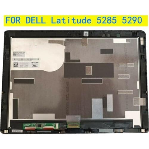 Original 100% 12.3" Laptop LQ123N1JX31 Touch LCD Screen Assembly for DELL Genuing Latitude 5285 5290 2-IN-1 FHD 1920*1080