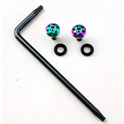Durable CNC Stainless Steel Screws Bolts T8 Torx Key Wrench Tool O Rings Kit Replacement For SP-01 CZ 75 Grips Accessories