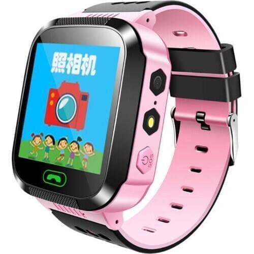 Q528 Smart Watch 1.44Inch Touch Screen With GPS Positioning SOS Camera Learning Lights Sports Watch For Kids Children Gifts