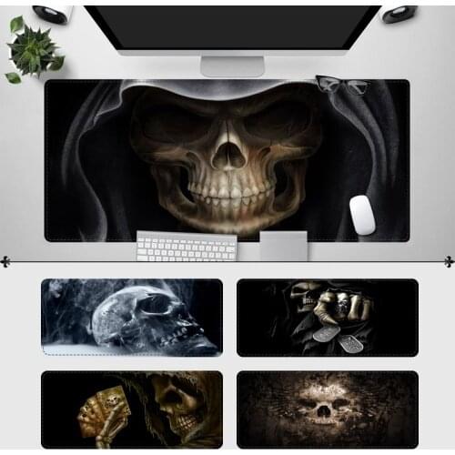 Sale Skull Gaming Mouse Pad Gaming MousePad Large Big Mouse Mat Desktop Mat Computer Mouse pad For Overwatch