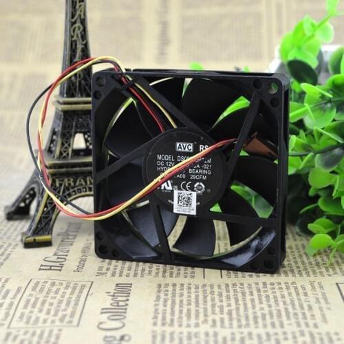 Free Shipping Original AVC tachometer DS08015R12M 8015 80x80x15mm DC 12V 0.48A 8cm server inverter axial fans