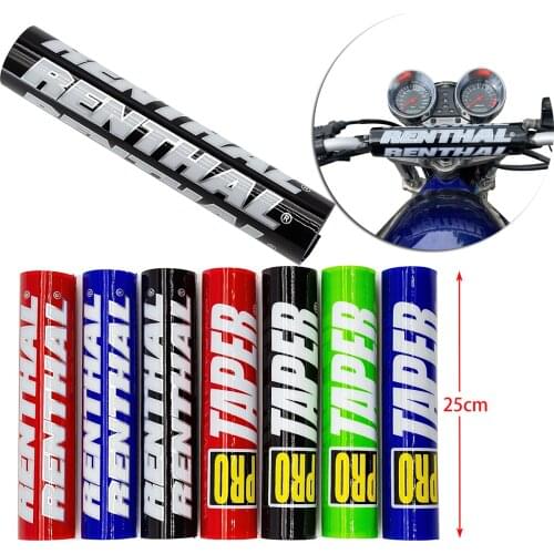 Lengthened 250mm Handlebar Pads 7/8" Slider Grip For CRF RMZ YZF ATV Big Dirt Pit Bike Motorcycle Motocross Enduro