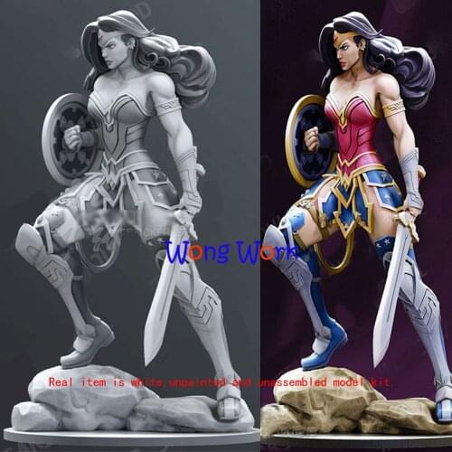 Wong Work Unpainted 15cmH 20cmH 25cmH 3D Printing Unassembled Garage Kits GK Model Kit Figure Statue TZ-21519-3