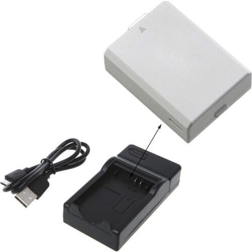 USB Battery Charger For Canon LP-E5 EOS 1000D 450D 500D Kiss F Kiss X2 Rebel Xsi