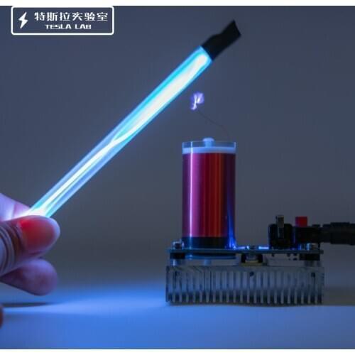 0.5CM Music Tesla Coil, Light Up in the Air, Artificial Lightning Scientific Experiment