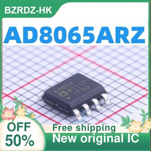2-10PCS/lot AD8065 AD8065ARZ AD8065AR 8065A SOP8 New original IC