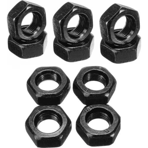 10Pcs M10 Metal Nut Wheel Hex M10XP1.0 NT002 for JLB Racing CHEETAH 1/10 Brushless RC Car Parts Accessories