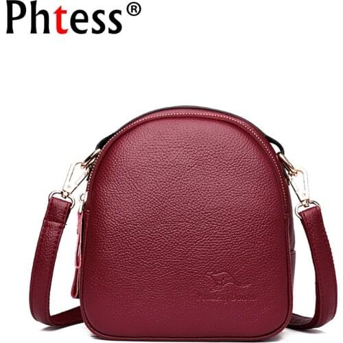 2019 Women Messenger Bags Small Leather Shoulder Bag Female Crossbody Flap Bags For Women Sac a Main Vintage Lady Bag Bolsa New