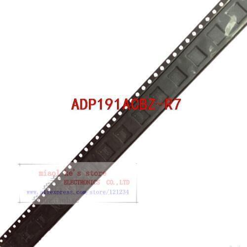 [ 5pcs/1lot ]100%New original; ADP191ACBZ-R7 ADP191ACBZ P-channel - IC CTLR HIGH LSIDE PWR SW 4WLCSP