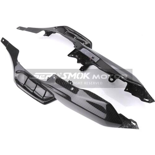 Motorcycle MT 07 Accessories Carbon Fiber Tailstock Rear Side Panel Cover For Yamaha MT07 FZ07 MT-07 FZ-07 2013 2014 2015 2016