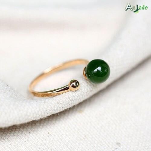 Anjade Women's Gold Rings