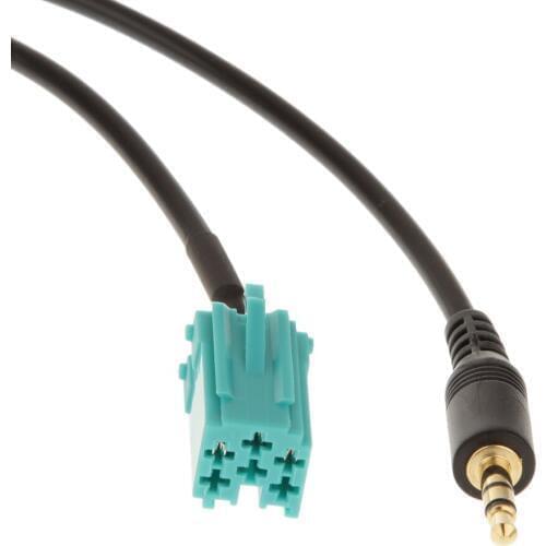 Aux Adapter Cable For Clio Espace Megane Scenic Traffic Twingo, Interface To Music Streaming MP3