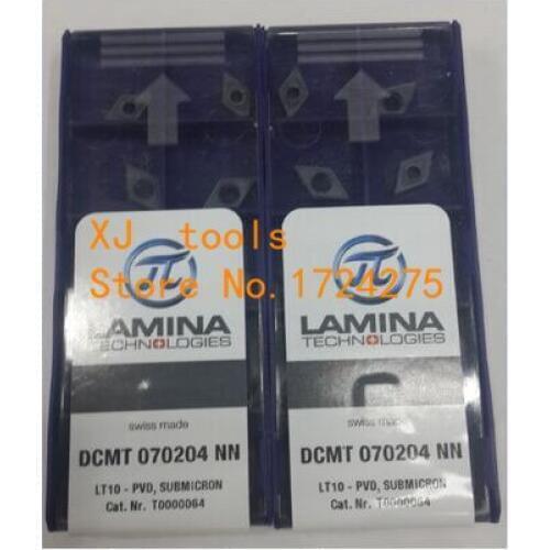 Free Shipping 20Pcs DCMT070204NN LT10 tungsten Carbide insert Cutting tools turning ,carbide inserts Lathe turning tool