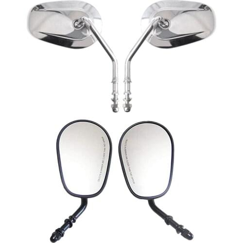 Side RearView Mirror for Jeep Wrangler Door Off Mirrors for JK JKU JL 1987-2019 for XL 883 1200