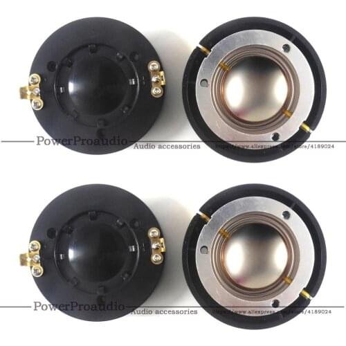 4pcs Diaphragm for Behringer Eurolive 34T120H8 B114 B115 Speaker Horn Driver 1.35" 8 ohm Aluminum Flat wire