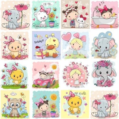 DPF 5D Diy Diamond Painting Round Full Diamond Scenery Embroidery Cross Stitch Kit Mosic Home Decoration Gift