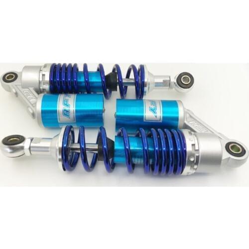 FRY 2 pcs New 265mm Suspension Rear Shock Absorber Motorcycle for HONDA YAMAHA SUZUKI blue