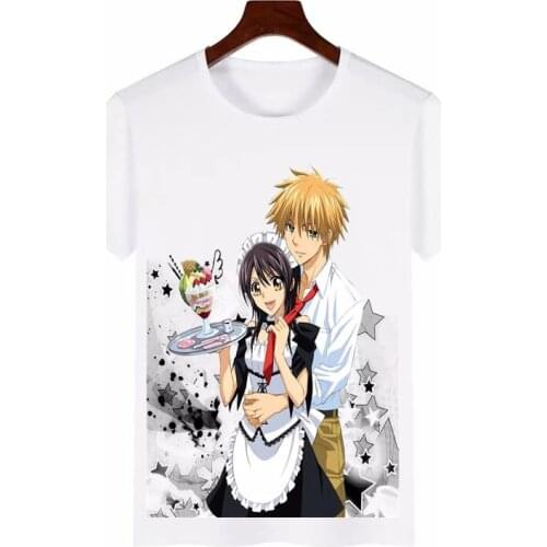 Japanese anime Kaichou Wa Maid-Sama t-shirt short-sleeve T shirt Mens & Womens Design T Shirt